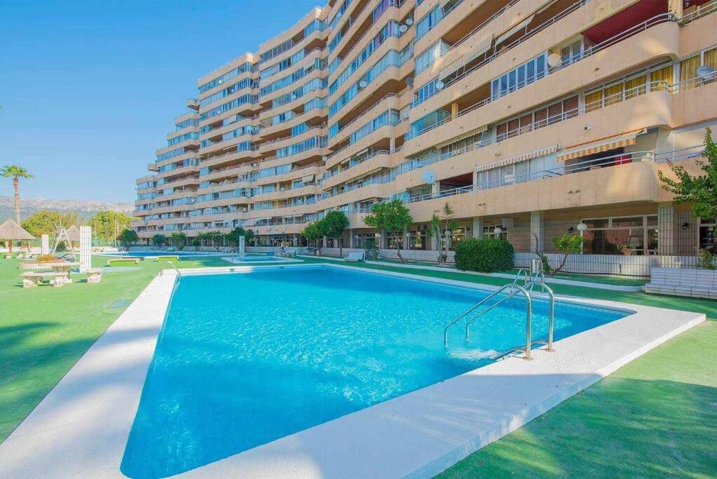 Apartamento en Calpe en 1ª linea de playa. AGUAMARINA Exterior foto