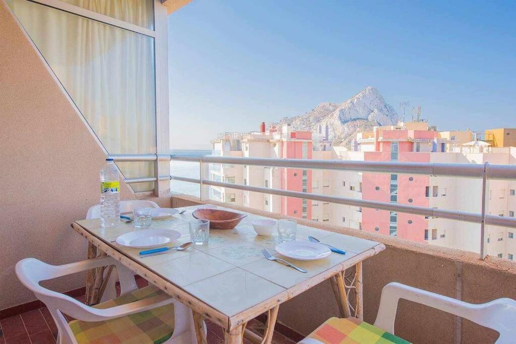 Apartamento en Calpe en 1ª linea de playa. AGUAMARINA Exterior foto